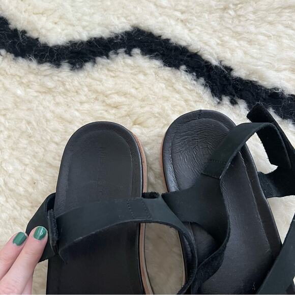 Merrell Juno Black Leather Backstrap Sandals - Picture 5 of 7